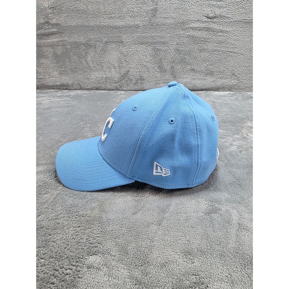 New Era 39THIRTY Kansas City Royals Hat Powder Blue Stretch Fit Cap Medium-Large - Picture 2 of 7